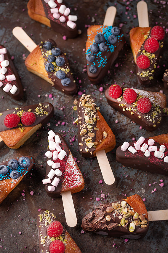 Kuchen-Produktfotografie-Backbuch