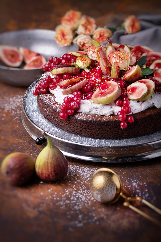 Kuchen-Produktfotografie-Backbuch