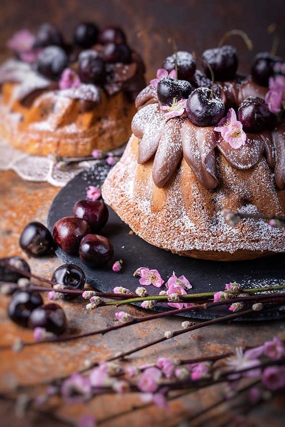 Kuchen-Produktfotografie-Backbuch
